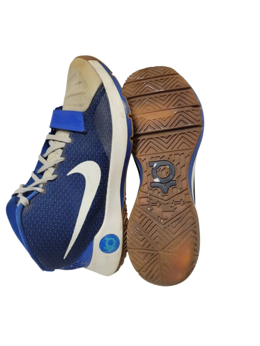 Nike Men's KD Trey 5 Basketball High-Top Blue Shoes #812558-442 Lace-Up Size 12